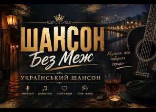  Шансон Без Меж Українська Музика для Душі Нові та Улюблені Хіти