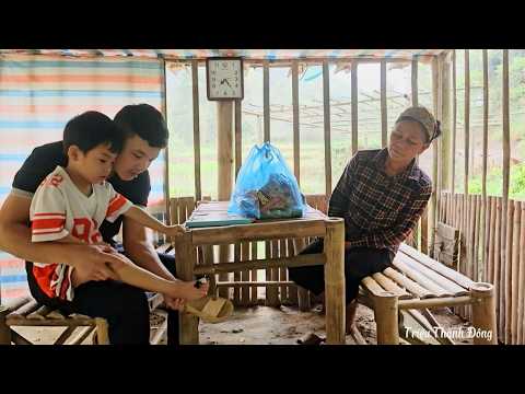 The Boy Named Voi Injured His Leg While Helping His Grandmother With Chores