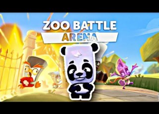 I Play Zooba With Ollie لعبت زوبا بشخصية الباندا