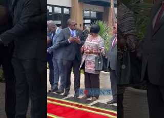Zanu PF Chairman Oppah Muchinguri Catching Up With Finance Minister Mthuli Ncube