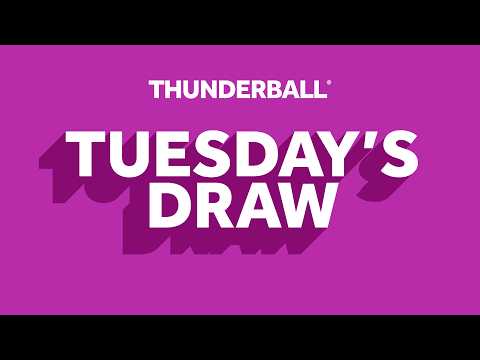 The National Lottery Thunderball Draw Results From Tuesday 17 March 2026 The National Lottery Thunderball Draw Results From Tuesday 17 March 2026