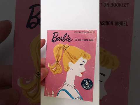 Vintage Barbie Fashion Booklet Reproduction 1959 Vintagetoys Barbie Barbiefashion
