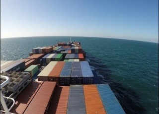 Transatlantic Travel On Container Ship Germany USA