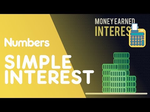 Simple Interest Numbers Maths FuseSchool