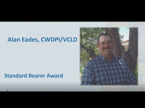 2017 NGWA Standard Bearer Award Alan Eades CWD PI CVCLD