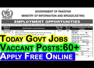 Ministry Of Information And Broadcasting Jobs 2023 Online Apply Latest Govt Jobs 2023 InfoUstaad
