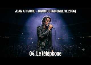  04 Jean Arrache Le Téléphone Live 2026 Chanson Rock Ballad Québécoise La Fabrik Québécoise