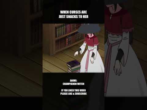 When Curses Are Just Snacks To Her Animemoments