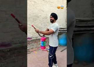 Holi CYLINDER TESTING 2023 Ytshorts Holicylinder Gavitube Holihai