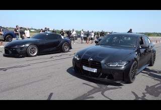 1000HP Toyota Supra MK5 Vs 750HP BMW M3 G80
