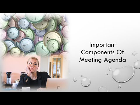 How To Plan A Productive Meeting Important Components Of Meeting Agenda Productivity Tip How To Plan A Productive Meeting Important Components Of Meeting Agenda Productivity Tip