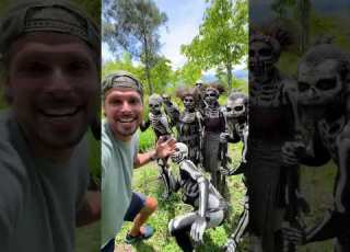 The Skeleton Tribe Of Papua New Guinea Lives In The Heart Of The Chimbu Region Not Too Far From Moun