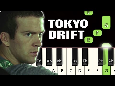 Tokyo Drift Song Piano Tutorial Piano Notes Piano Online Pianotimepass Tokyodrift