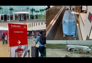 FLIGHT REVIEW Emirates Boeing 777 300 Dar Es Salaam To Dubai Economy Class