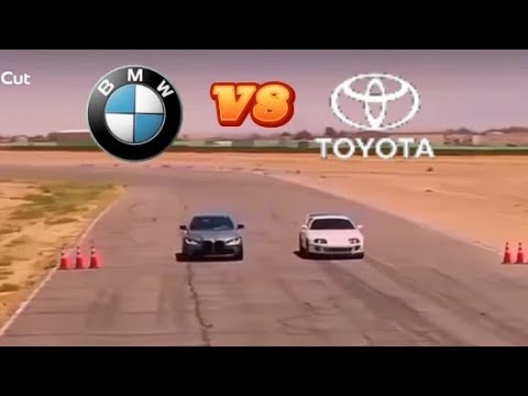 سباق تويوتا سوبرااااااا ضد بي ام دبليو RACE TOYOTA SUPRA Vs BMW