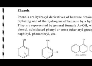  الفينولات تحضير وتفاعل الفينولات Phenols Preparation And Reactions Of Phenols