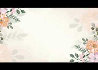 4K Wedding Floral Invitation Background Video Stocklate Backgroundvideo