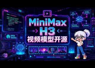  MiniMax H3 视频模型开源首测 端到端特效生成与剪辑流程解析 AI日报 2026 08 01