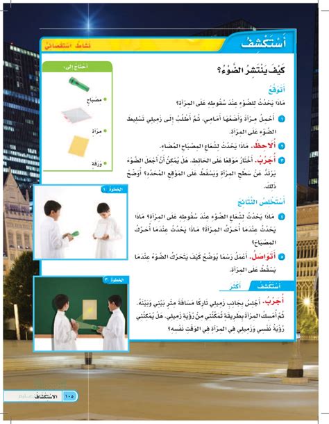 أختار بقعة على الحائط هل يمكنني ترك الضوء يرتد عن سطح المرآة ويسقط على المكان المحدد؟  أوضح