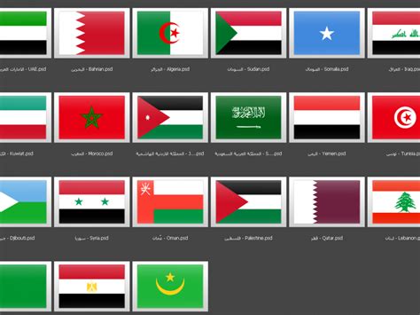 أعلام الأسئلة والدول المكونة من 9 أحرف باللون الأزرق والأبيض والأحمر