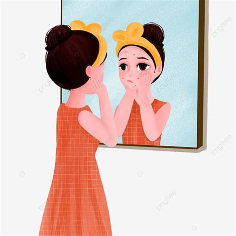 إذا كنت امرأة غاضبة من مظهرك، مصابة بحب الشباب
