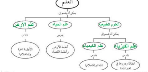 ارسم خرائط مفاهيم لثلاثة على الأقل من العلوم التي تستمتع بقراءتها أكثر