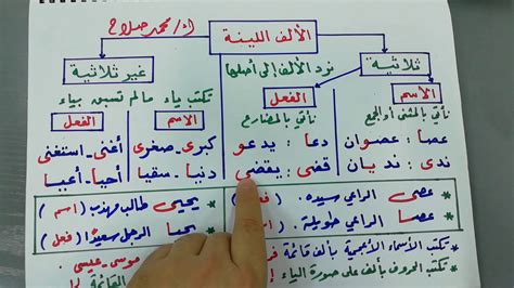 الألف اللينة هي حرف ألف مشابه لـ “يا” ولكن بدون نقطتين تحتهما، وتكون الكلمة في نهاية الكلمة وهي إما مختصرة أو مكتومة، ويسبقها حرف مفتوح ولا يتم وضع أحرف العلة عليها.