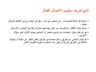الإغراق هو تبادل الآراء بين طرفين أو أكثر بشرط ألا يحتكره أحدهما دون الآخر.  - انسجامى مع العلوم