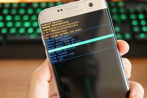 التنسيق لأجهزة Android المحمولة في وضع الاسترداد