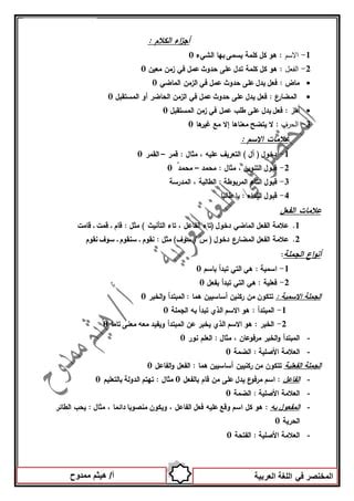التنوين الذي يأتي دائمًا مع الاسم المختصر هو