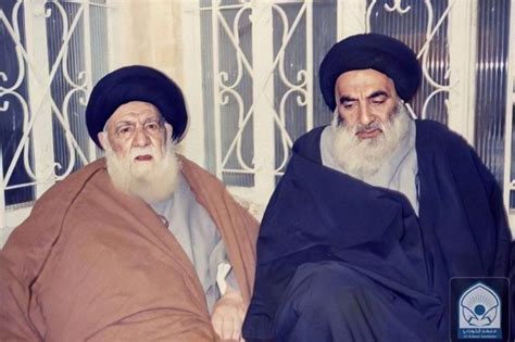 السيد الخوئي والسيستاني يتطرقان إلى زواج القاسم - فيسبوك