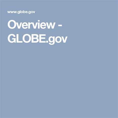 العنوان - GLOBE.gov