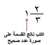 الكسر غير الفعلي هو الكسر الذي يكون بسطه أقل من مقامه، صواب أو خطأ