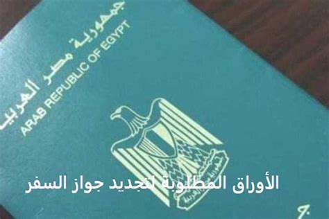 المستندات المطلوبة: جواز سفر للقصر الذين تتراوح أعمارهم بين 12 و 18 سنة