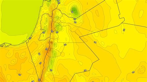 تأثير الكتل الهوائية الاستوائية والقارية على الأردن يزداد كل موسم؟