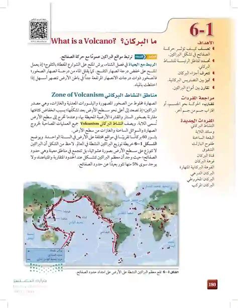 تحتوي البراكين على ثقوب دائرية في قمتها تسمى سؤال علمي