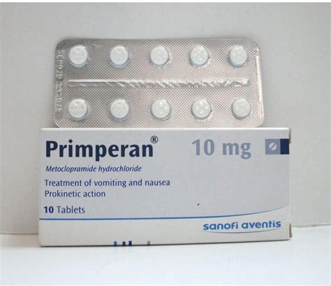 تحذيرات Primperan