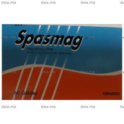 تحذيرات لأقراص Spasmag تحذيرات لأقراص Spasmag