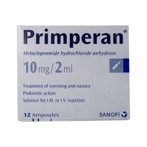 تعبئة وتخزين Primperan