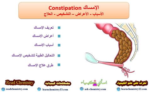 تفسر الأعراض المختلفة مدى انتشار الإمساك