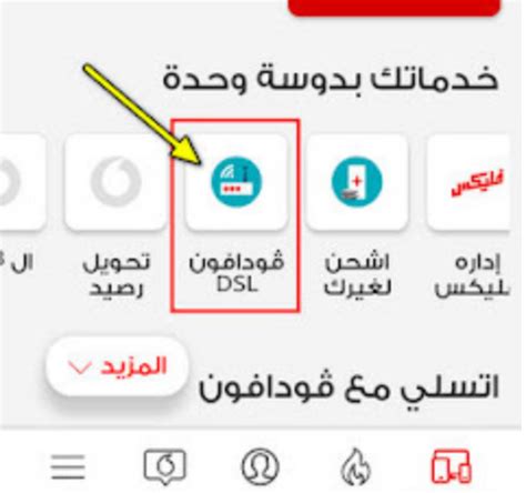 خطوات التسجيل لمعرفة استهلاك باقة الإنترنت الأرضي في المنزل