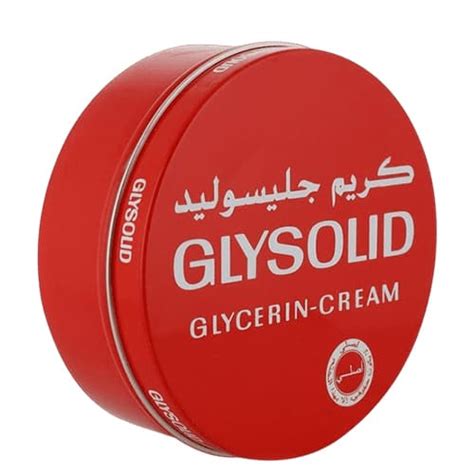 خليط من كريم الجليكوليد الأحمر وكريم الكارباميد ومسحوق التلك