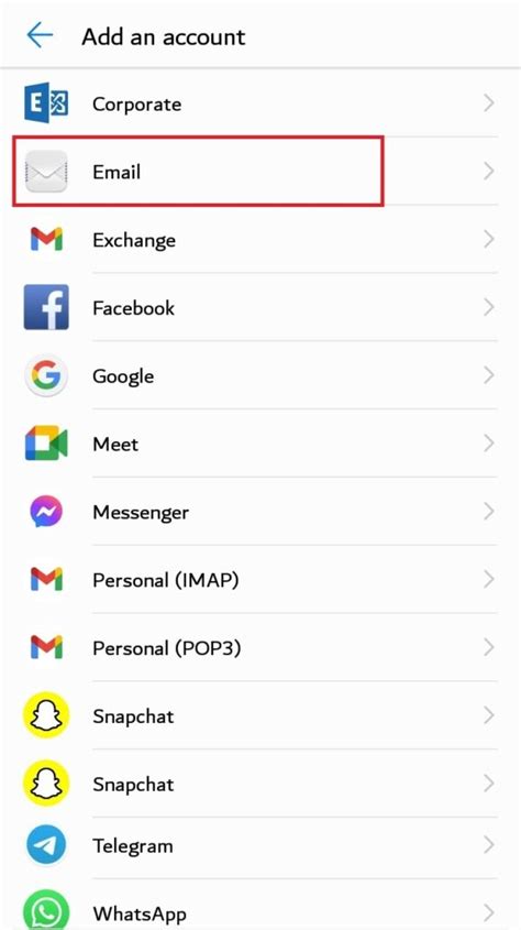 ربط البريد الإلكتروني لوزارة الصحة بنظام Android 1444