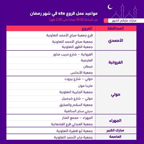 ساعات العمل ل STC Umluj ساعات العمل ل STC Umluj