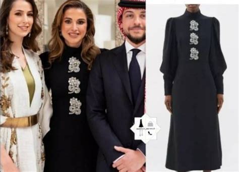 سعر فستان الملكة رانيا في خطوبة نجلها الأمير حسين