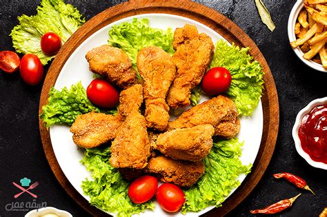 طريقة عمل الدجاج المقرمش مثل دجاج كنتاكي الأصلي مع التوابل