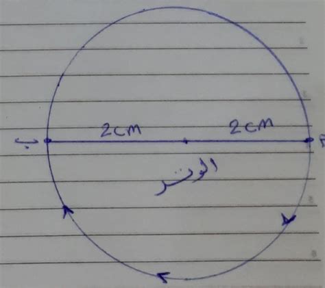 في باحة المدرسة، رسم علي دائرة نصف قطرها 0.8 متر وصالح بجانبها دائرة أخرى نصف قطرها 0.80 متر.