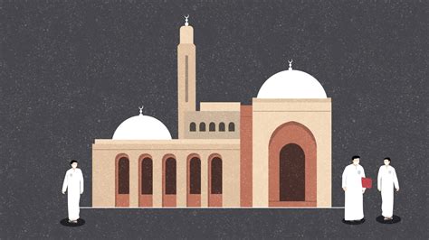 قرار دخول المسجد بالقدم اليمنى والخروج بالقدم اليسرى.  - لابيليزا