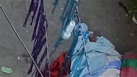 قطع قاتل زوجها في إمبابة رأسه عن جسده