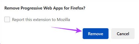 قم بإزالة الوظائف الإضافية المدمجة في Firefox